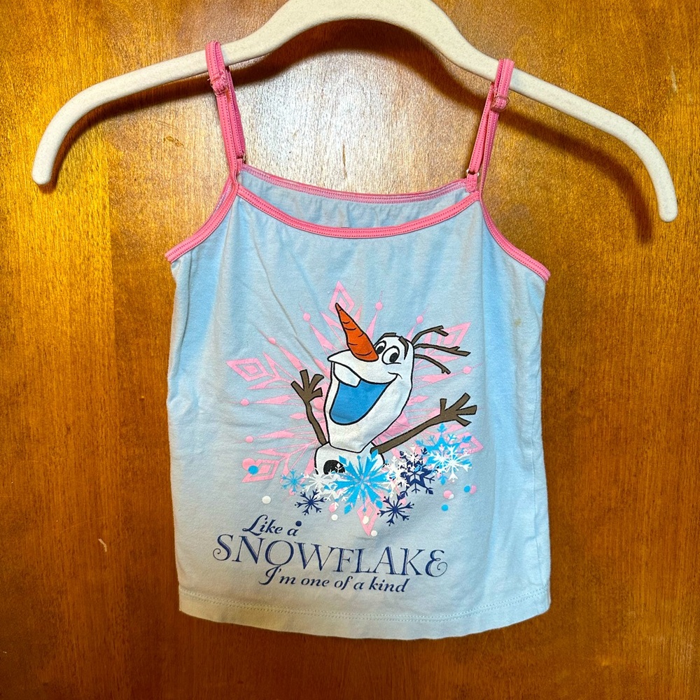 Little Kids Disney Olaf (Frozen) Camisole Tank Top
